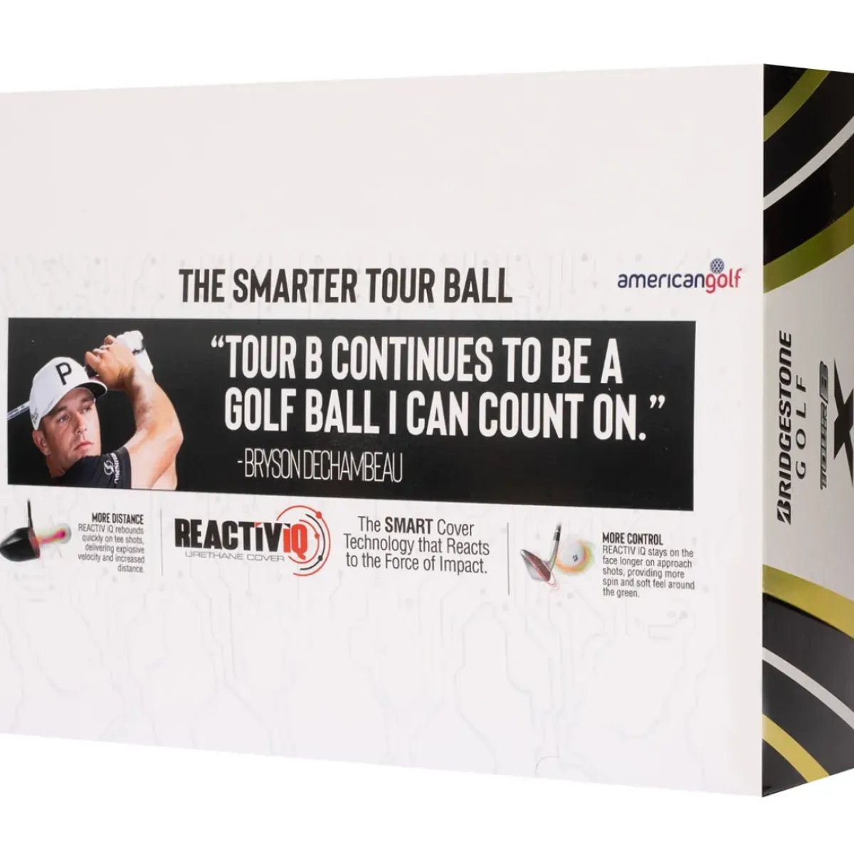 Discount Bridgestone Tour B X Bryson DeChambeau 12 Golf Ball Pack Ladies Golf Balls