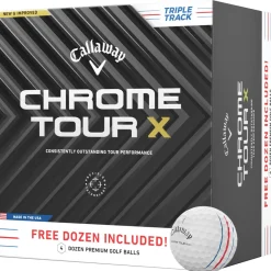 New Callaway Chrome Tour X 4 for 3 48 Golf Ball Pack Ladies Golf Balls