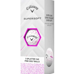 Best Callaway Supersoft Splatter 12 Golf Ball Pack Ladies Golf Balls|Season Ready Collection