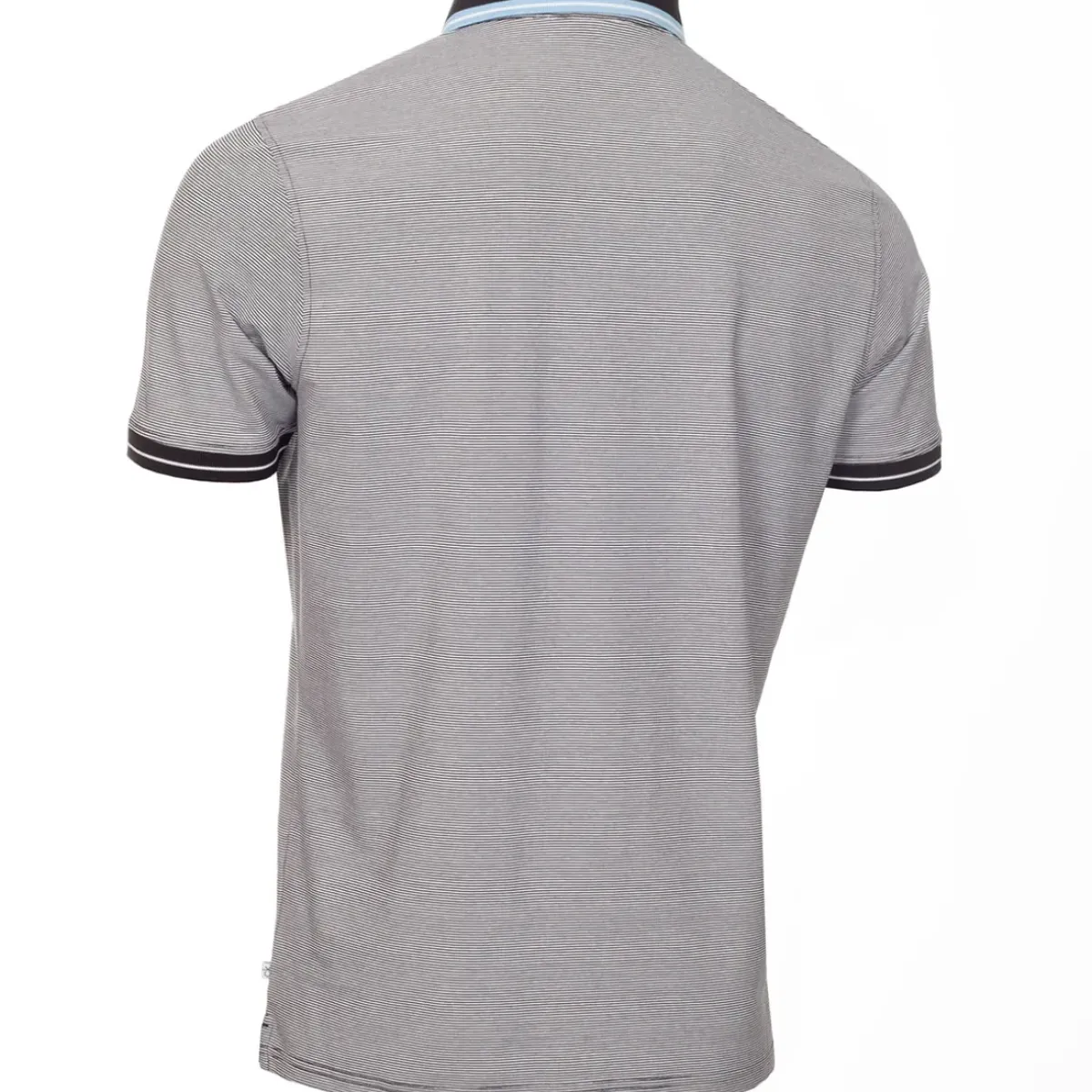 Men's Blade Mini Stripe Golf Polo Shirt Men's Polo Shirts