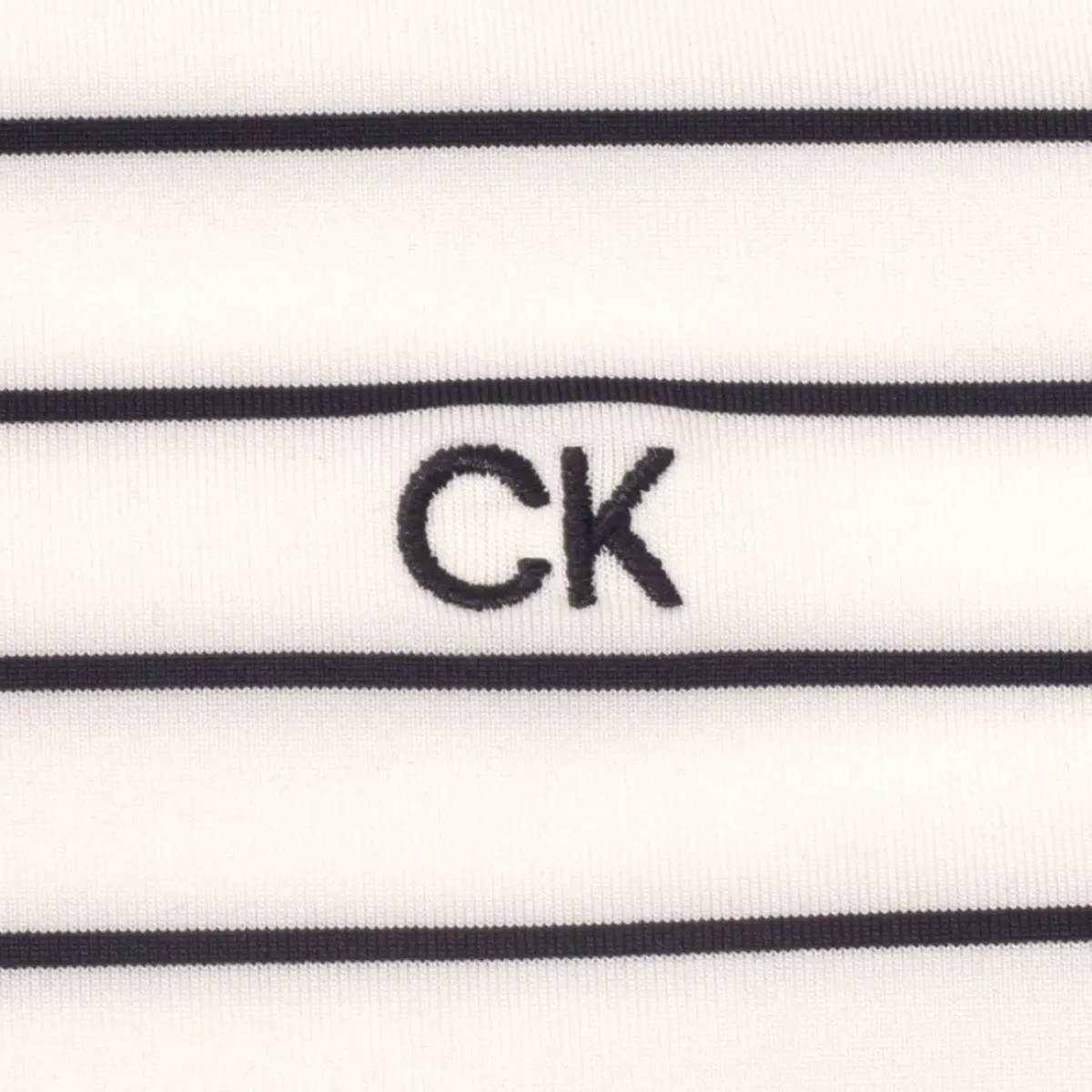 New Men's Fine Stripe Golf Polo Shirt Men's Polo Shirts