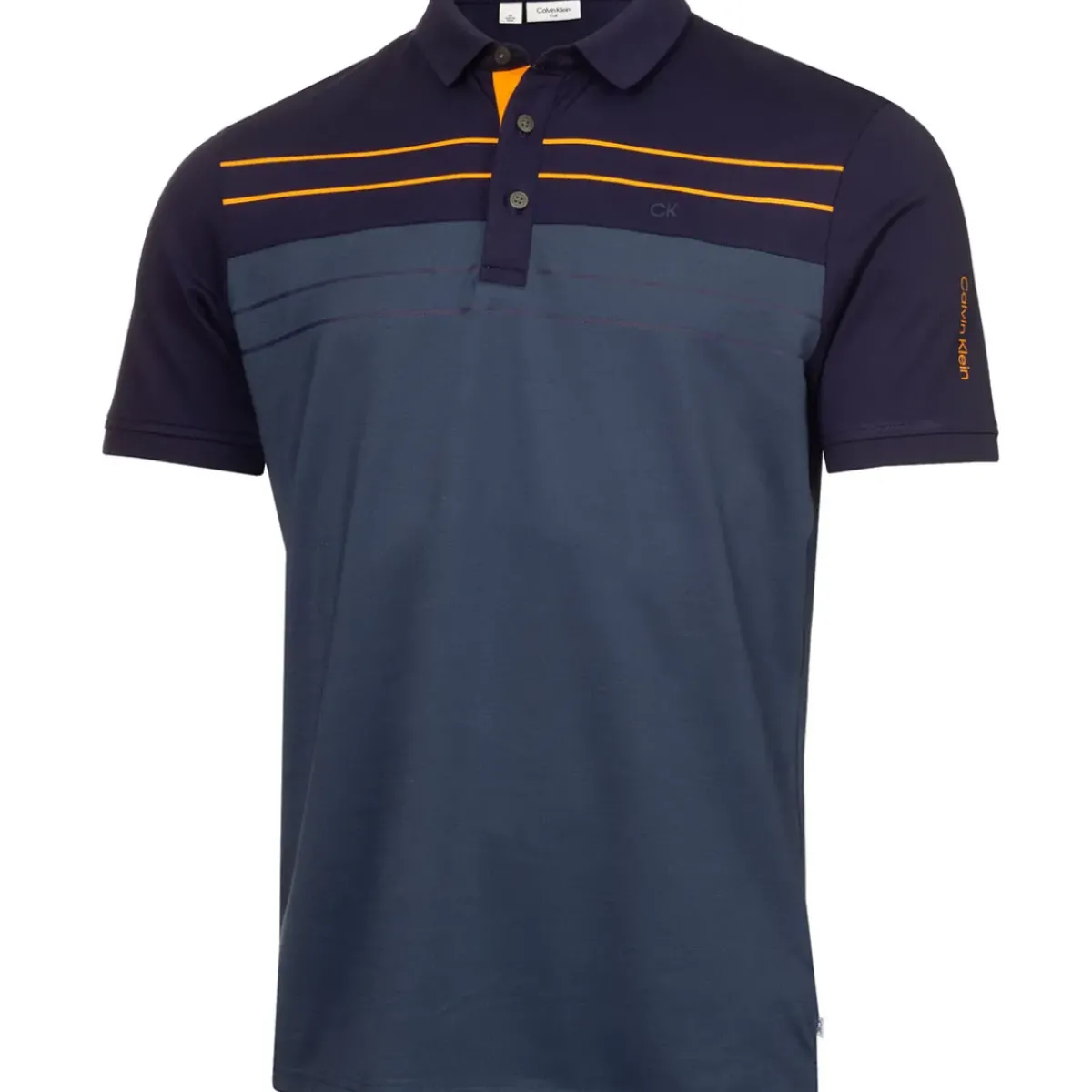 Discount Men's Georgetown Stripe Golf Polo Shirt Men's Polo Shirts