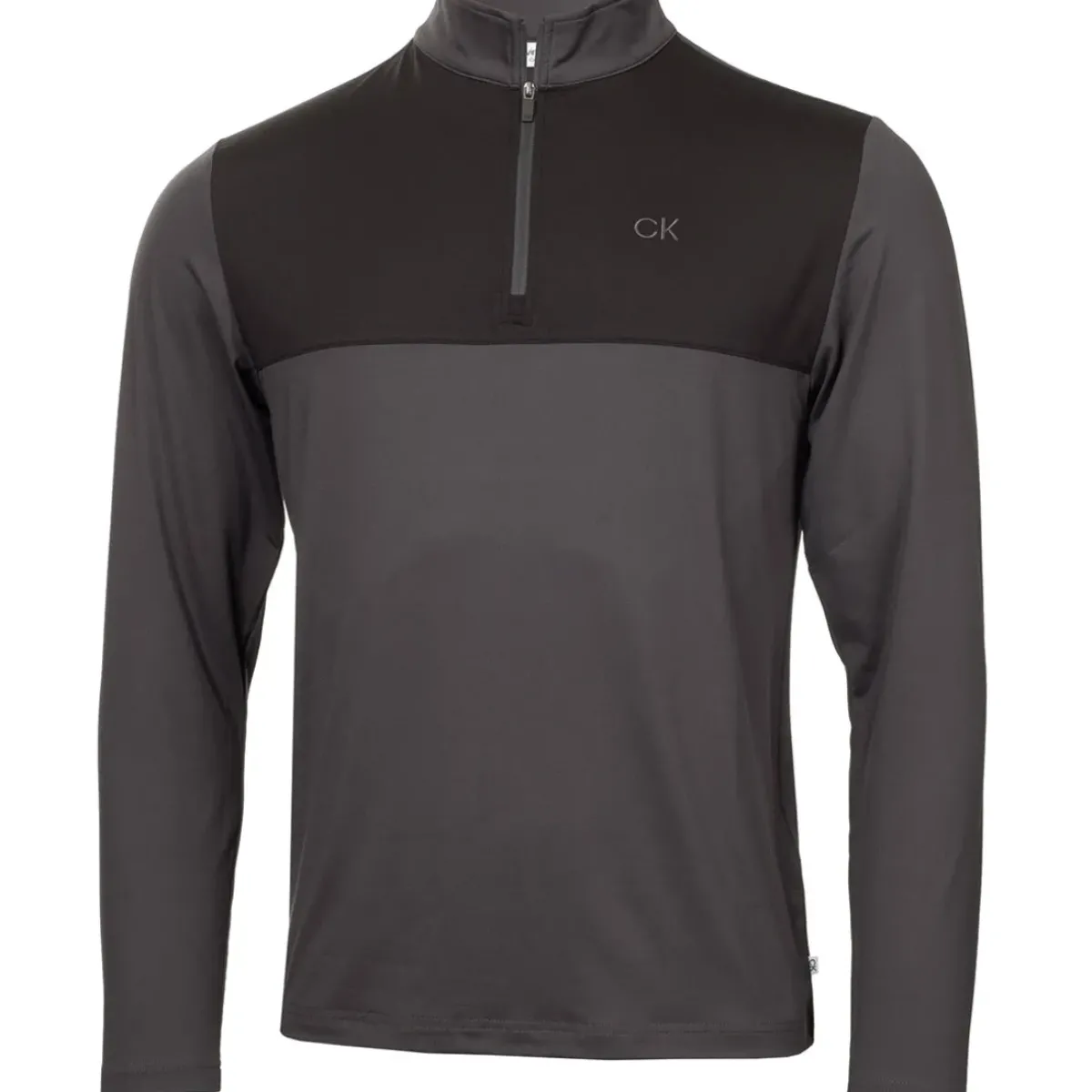 Outlet Men's Gusto Colour Block Quarter Zip Golf Mid Layer Men's Sweaters|Men's Midlayers