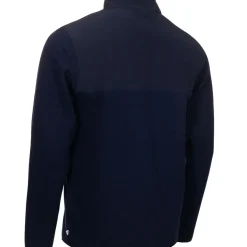 Outlet Men's Hybrid Polar Fleece Half Zip Golf Mid Layer Men's Sweaters|Men's Midlayers