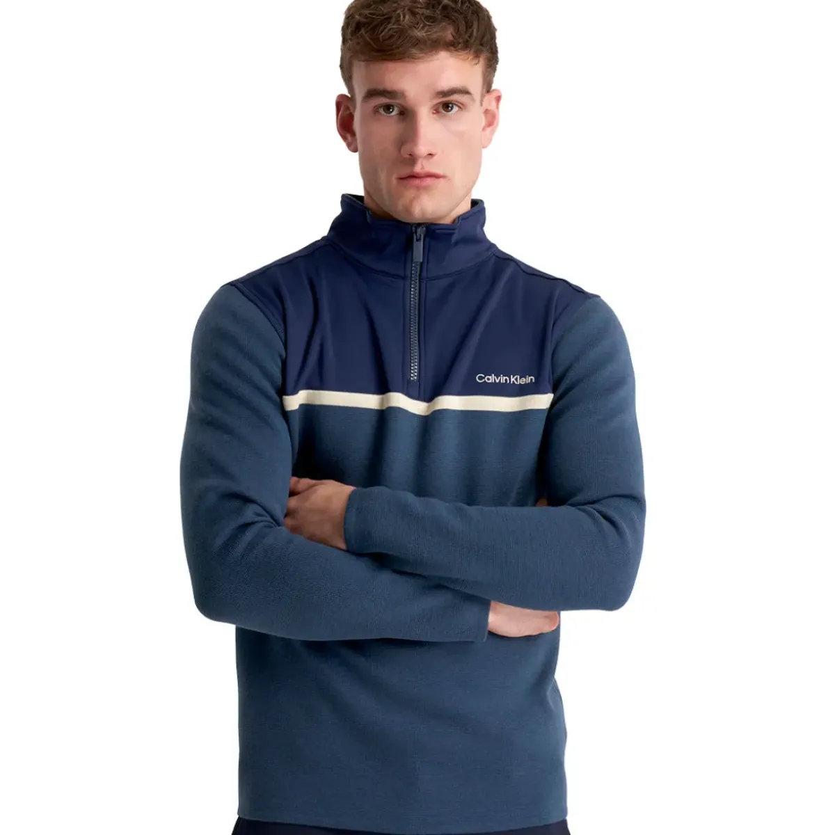Online Men's Padera Half Zip Hybrid Golf Sweater Men's Sweaters|Men's Midlayers