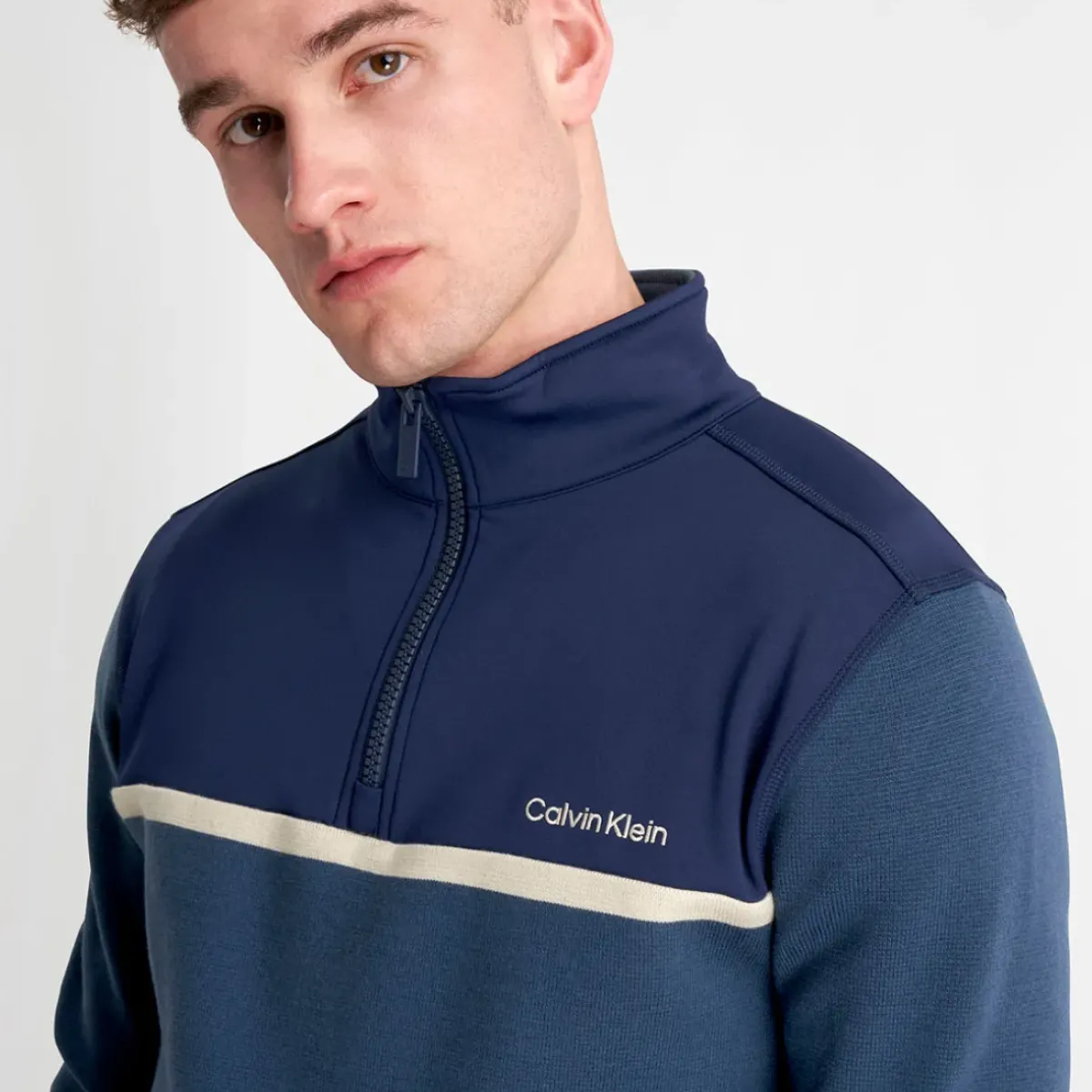 Online Men's Padera Half Zip Hybrid Golf Sweater Men's Sweaters|Men's Midlayers