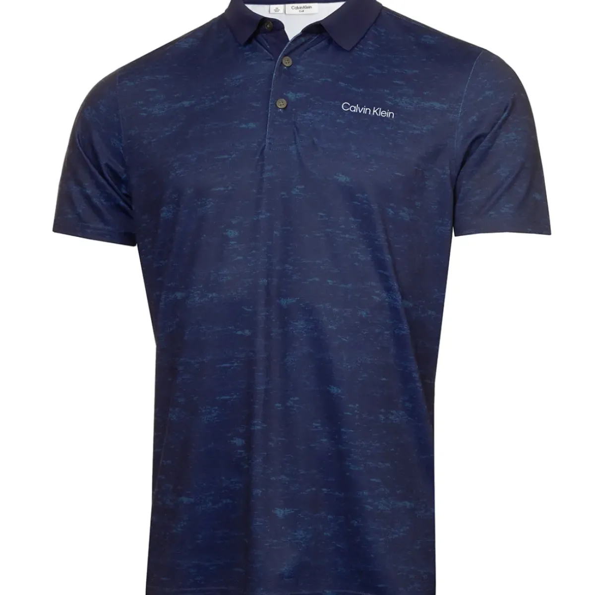 Hot Men's Textured Slate Print Golf Polo Shirt Men's Polo Shirts
