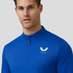 Clearance Men's Classic Quarter Zip Golf Mid Layer Men's Sweaters|Men's Midlayers