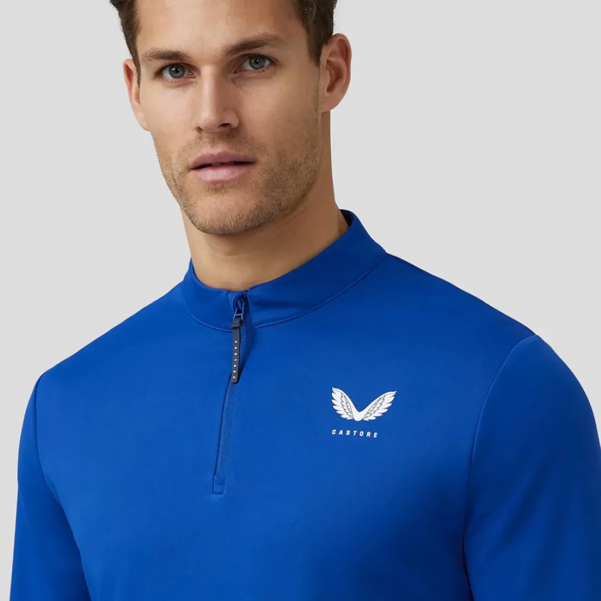 Clearance Men's Classic Quarter Zip Golf Mid Layer Men's Sweaters|Men's Midlayers