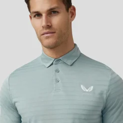 Men's Textured Pique Golf Polo Shirt Men's Polo Shirts