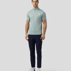 Outlet Men's Textured Pique Golf Polo Shirt Men's Polo Shirts