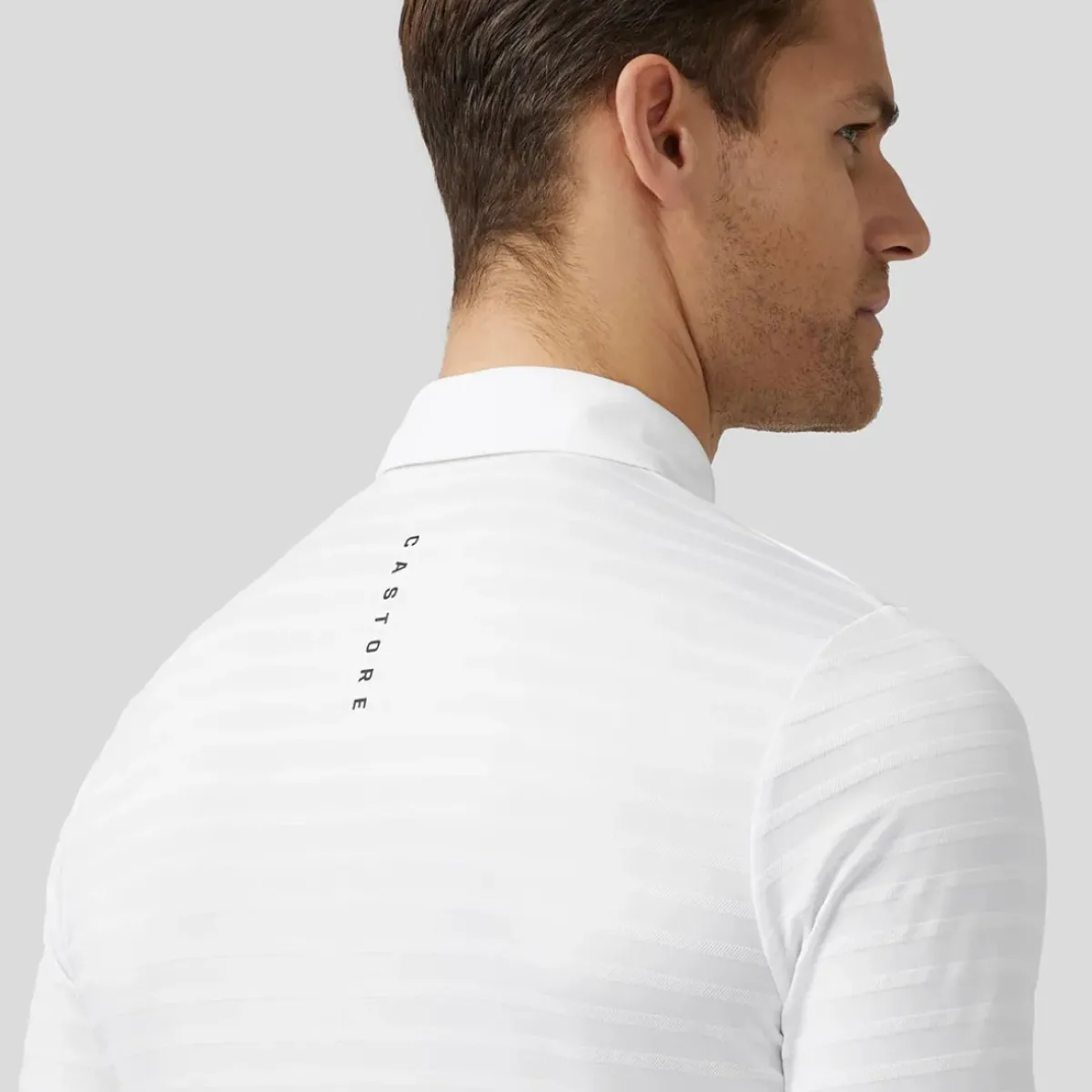 Outlet Men's Textured Pique Golf Polo Shirt Men's Polo Shirts