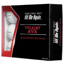 New Titleist AVX Refurbished 12 Golf Ball Pack Ladies Golf Balls