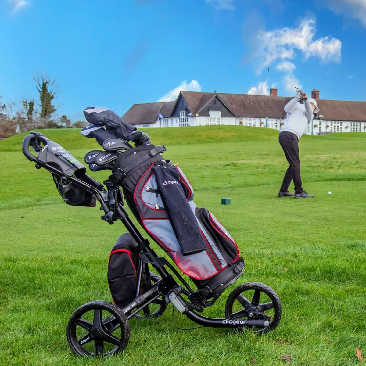 Online Golf Trolley Version 4.0 Push/pull Trolleys