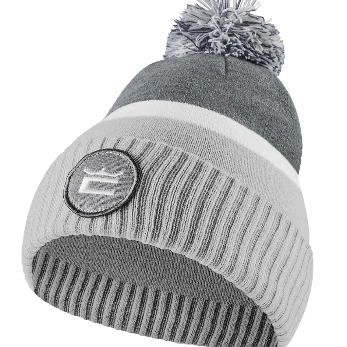 Hot Men's Crown C Pom Golf Beanie Beanies|Men's Caps & Hats