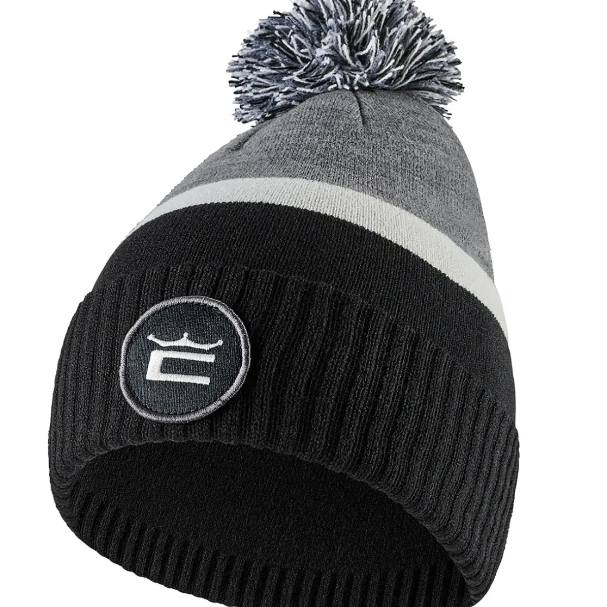 Hot Men's Crown C Pom Golf Beanie Beanies|Men's Caps & Hats