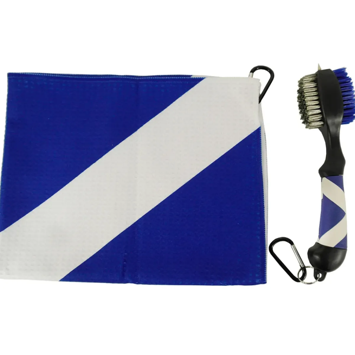 New Deluxe Towel & Brush Golf Cleaning Set Golf Towels
