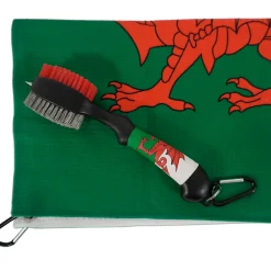 Best Deluxe Towel & Brush Golf Cleaning Set Golf Towels