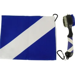 Best Deluxe Towel & Brush Golf Cleaning Set Golf Towels