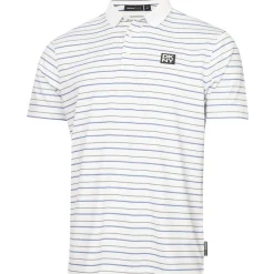 Outlet Men's Multi-Stripe Golf Polo Shirt Men's Polo Shirts