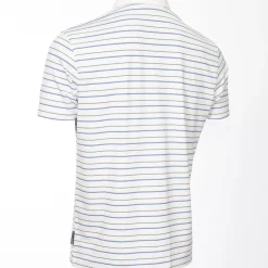 Outlet Men's Multi-Stripe Golf Polo Shirt Men's Polo Shirts