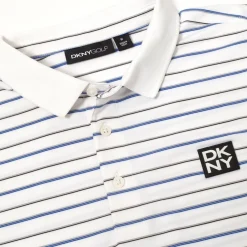 Clearance Men's Multi-Stripe Golf Polo Shirt Men's Polo Shirts