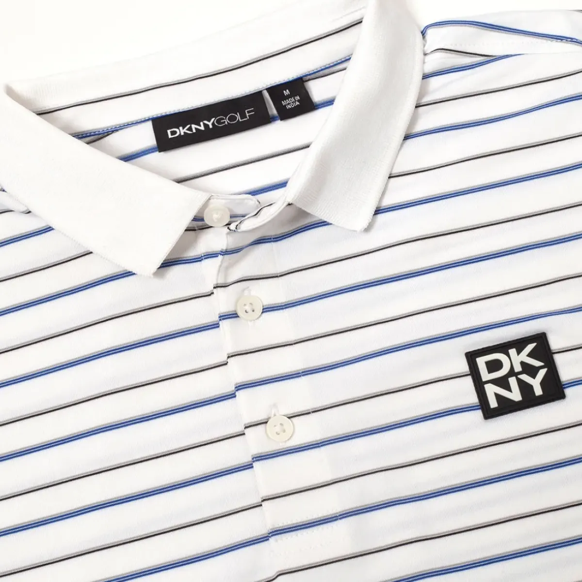 Clearance Men's Multi-Stripe Golf Polo Shirt Men's Polo Shirts