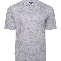 Clearance Men's Starkey All-Over Print Golf Polo Shirt Men's Polo Shirts