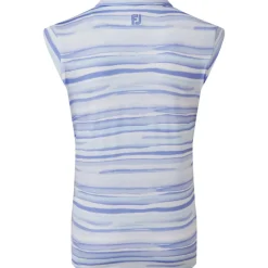 Best Ladies Cap Sleeve Watercolour Print Lisle Golf Polo Shirt Ladies Polo Shirts