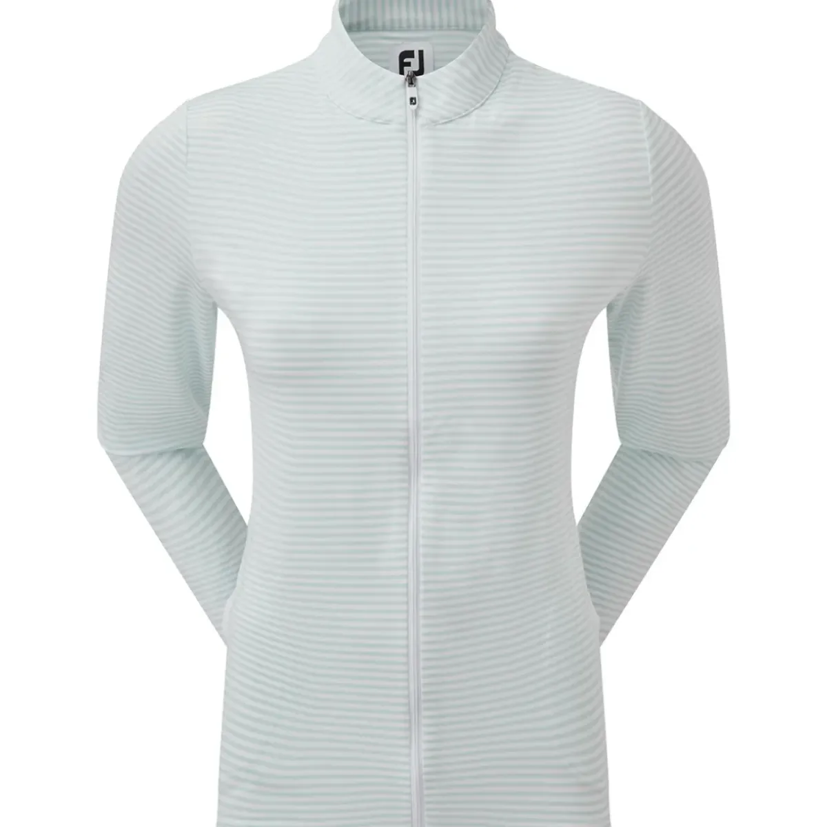 Clearance Ladies Lightweight Tonal Stripe Full-Zip Golf Mid Layer Ladies Midlayers|Men's Midlayers