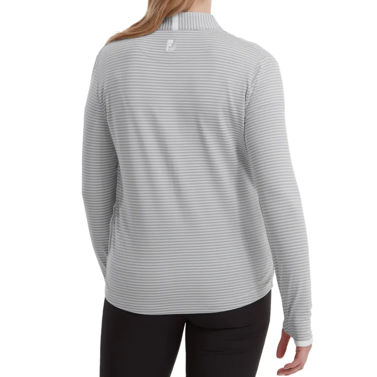 Clearance Ladies Lightweight Tonal Stripe Full-Zip Golf Mid Layer Ladies Midlayers|Men's Midlayers