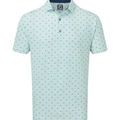 New Men's Flying Wasp Print Lisle Golf Polo Shirt Men's Polo Shirts