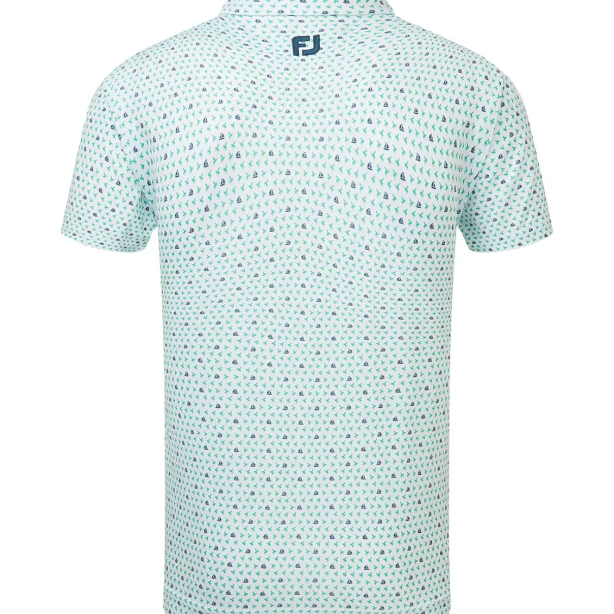 New Men's Flying Wasp Print Lisle Golf Polo Shirt Men's Polo Shirts