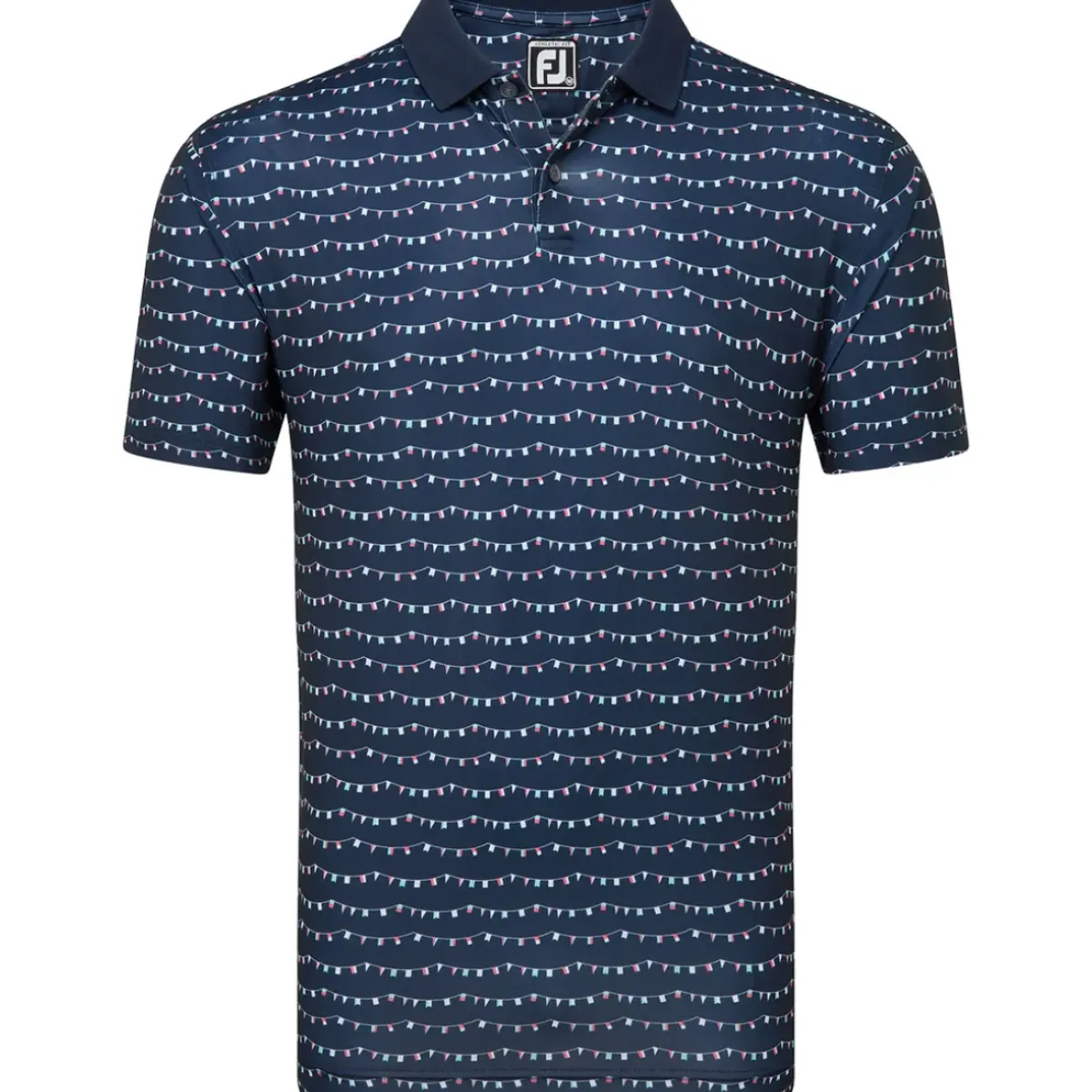 Sale Men's Golf Course Doodle Pique Golf Polo Shirt Men's Polo Shirts