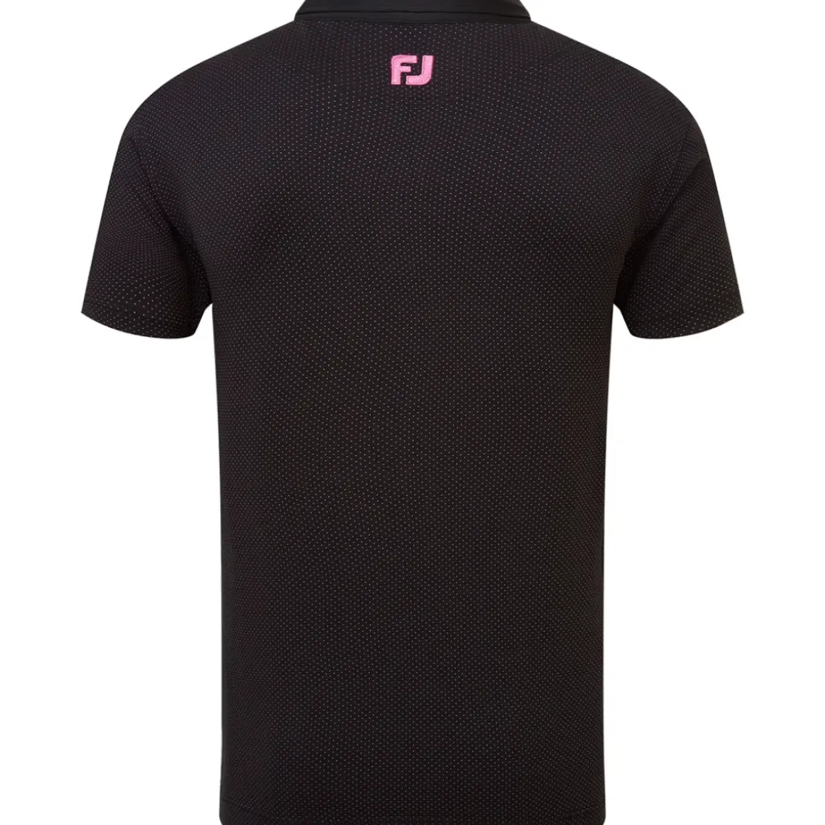 Discount Men's Jacquard Dot Print Golf Polo Shirt Men's Polo Shirts