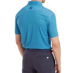 Discount Men's Octagon Print Lisle Golf Polo Shirt Men's Polo Shirts