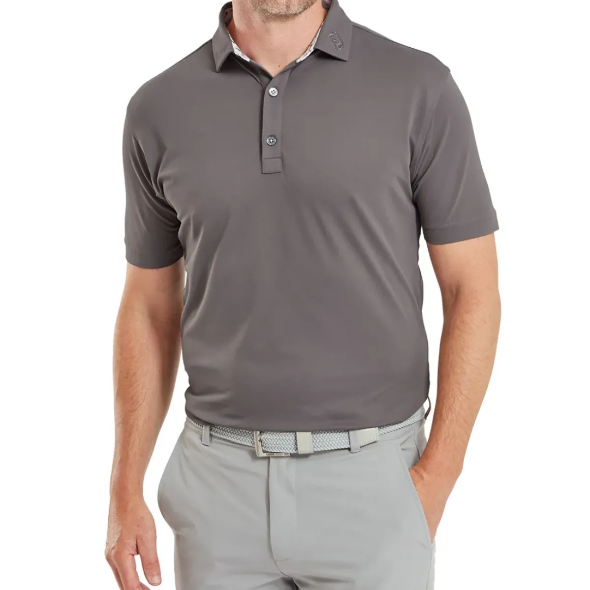 Men's Primrose Trim Pique Golf Polo Shirt Men's Polo Shirts