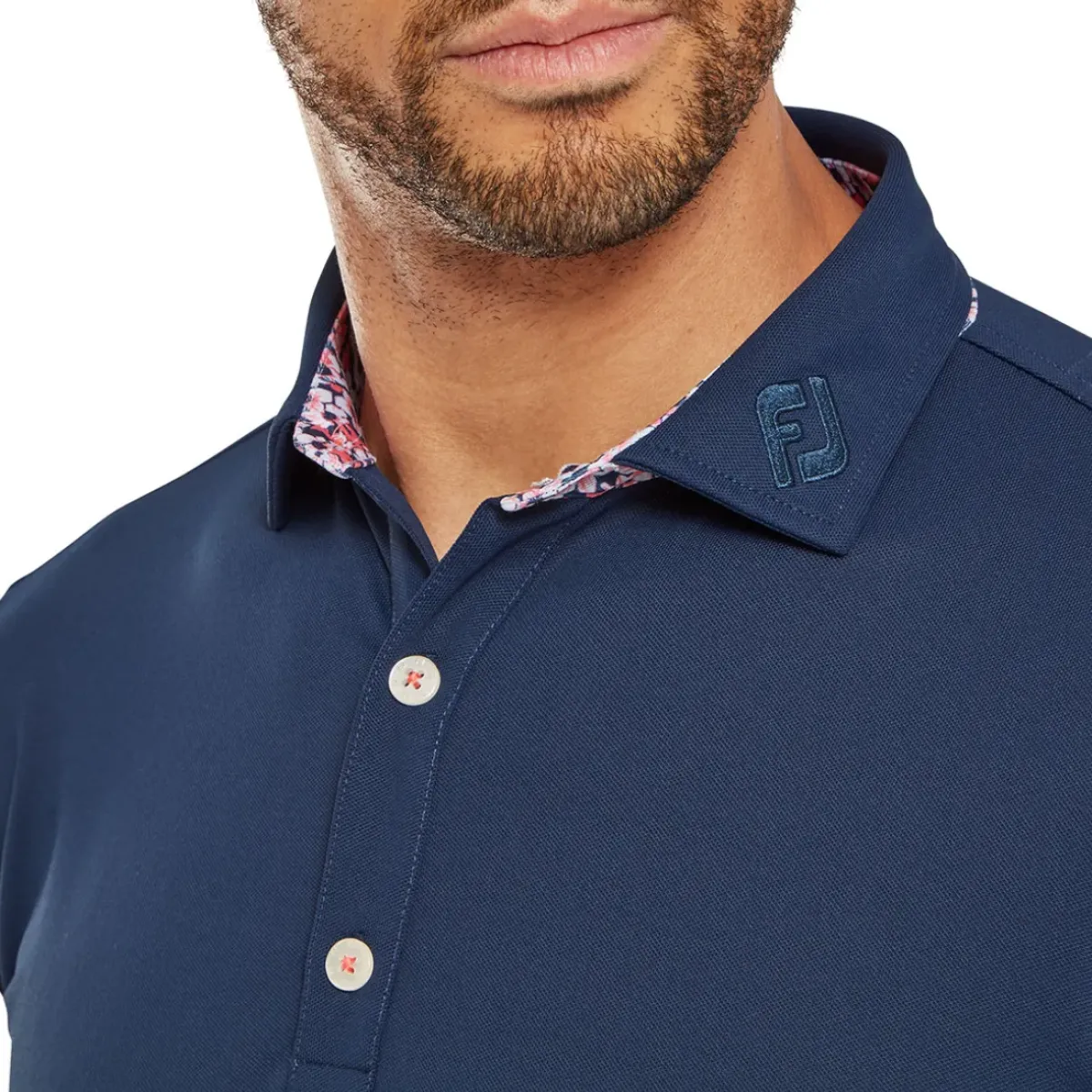 Men's Primrose Trim Pique Golf Polo Shirt Men's Polo Shirts