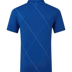 New Men's Raker Print Lisle Golf Polo Shirt Men's Polo Shirts