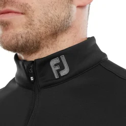 Hot Men's Ribbed Chill-Out XP Golf Midlayer Men's Sweaters|Men's Midlayers