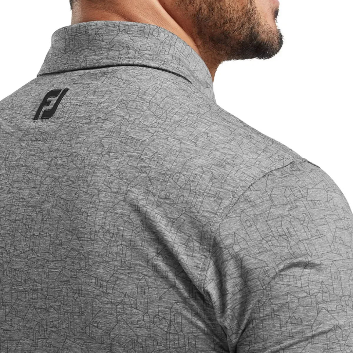 Hot Men's Scottish Town Lisle Golf Polo Shirt Men's Polo Shirts