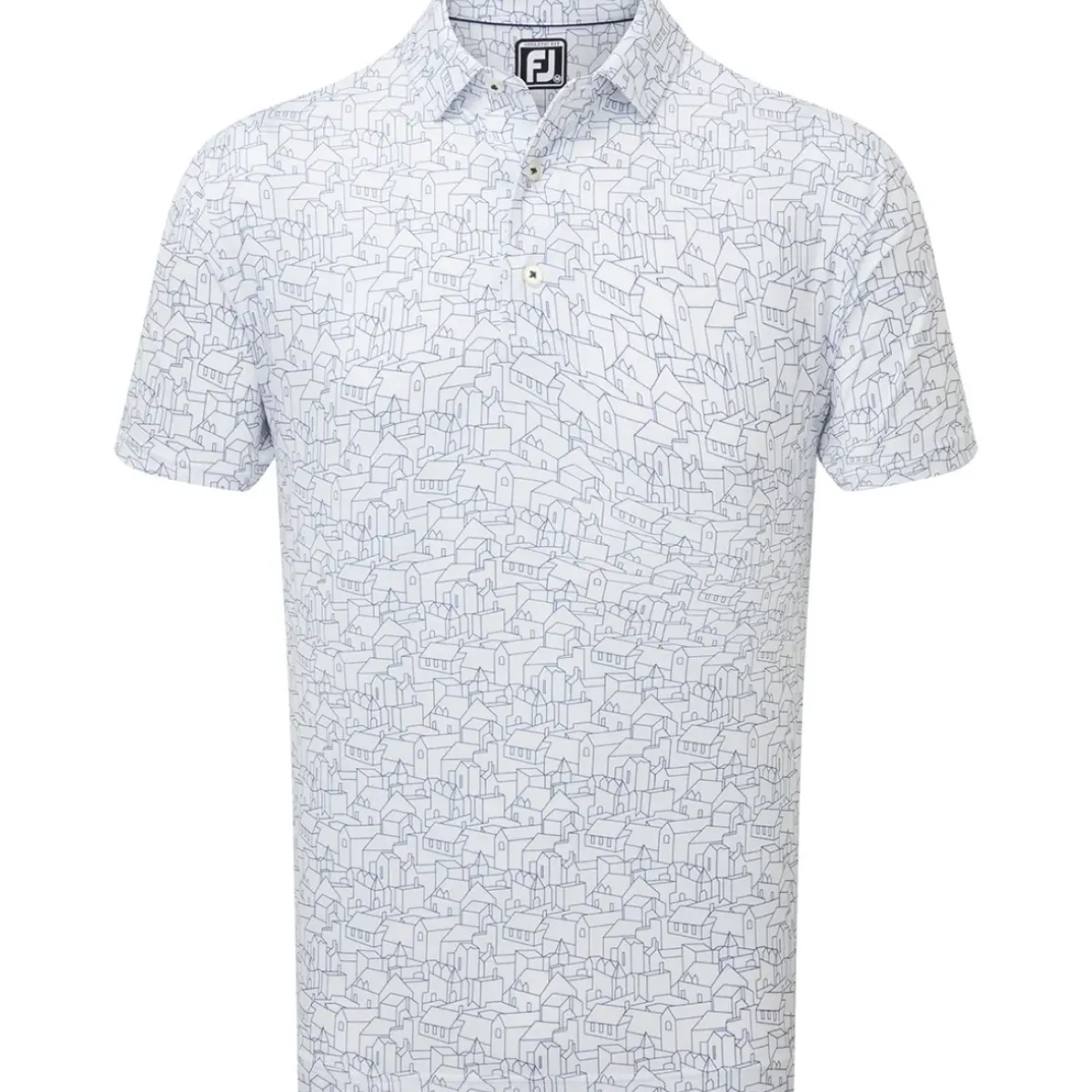 Online Men's Scottish Town Lisle Golf Polo Shirt Men's Polo Shirts