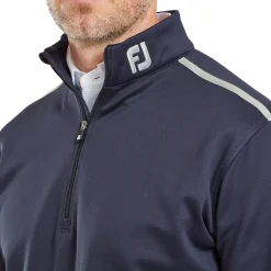 Online Men's Solid Chill-Out Half Zip Golf Midlayer Men's Sweaters|Men's Jackets