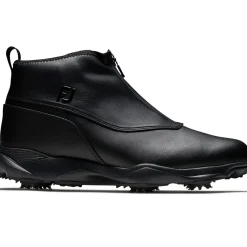 Hot Men's StormWalker Zip Winter Waterproof Golf Boots Men's Waterproof Golf Shoes|Men's Spiked Golf Shoes