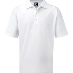 New Men's Stretch Pique Solid Knit Collar Golf Polo Shirt Men's Polo Shirts