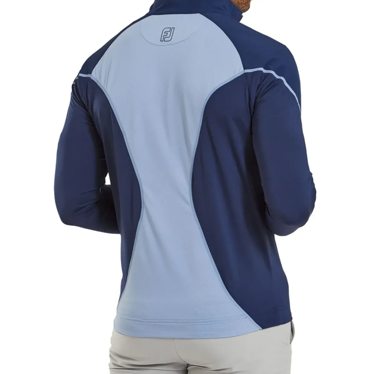 Online Men's Tech Golf Half Zip Golf Midlayer Men's Sweaters|Men's Midlayers