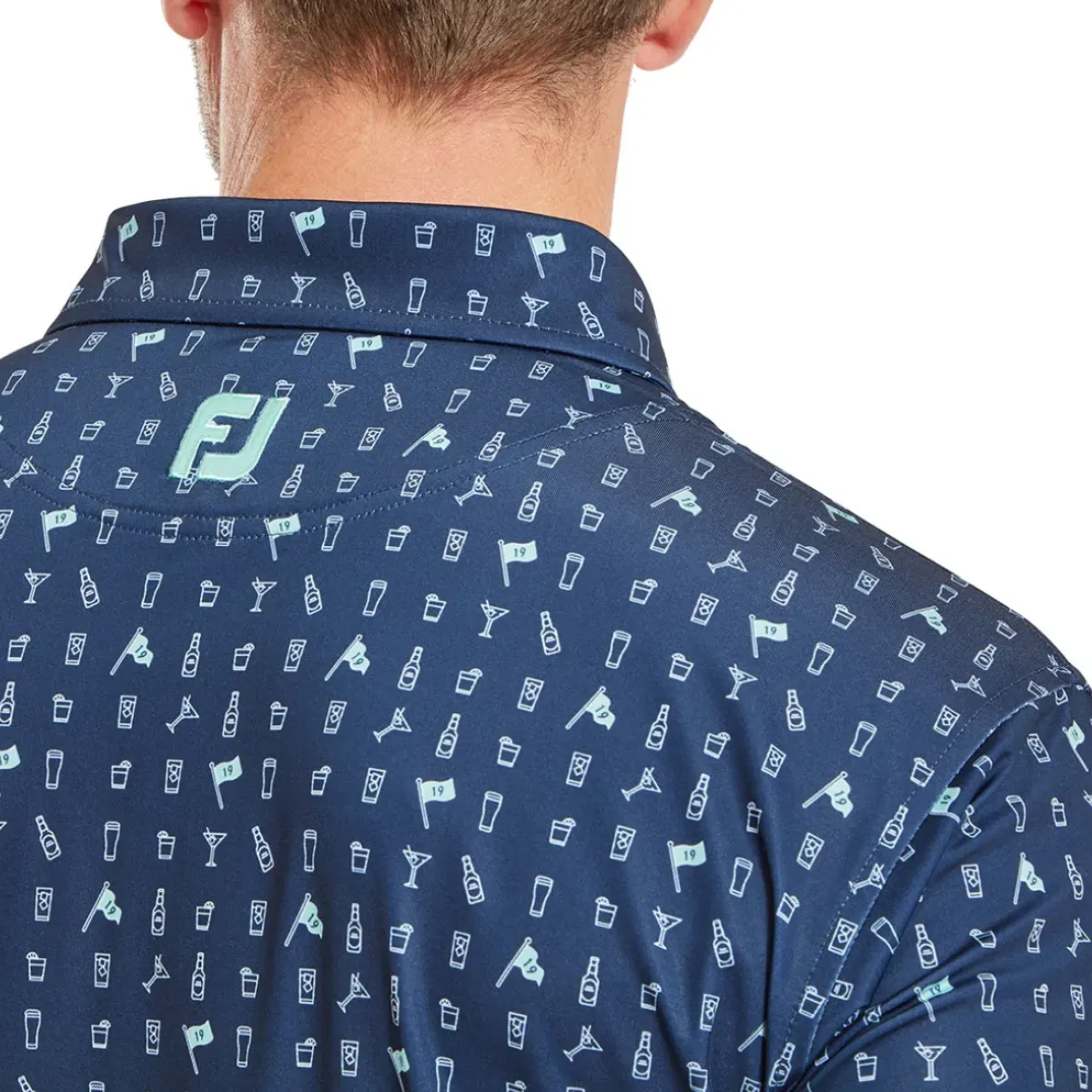 Outlet Men's 19th Hole Lisle Golf Polo Shirt Men's Polo Shirts