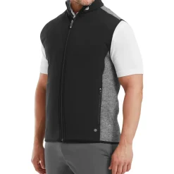 New Men's ThermoSeries Hybrid Full Zip Golf Vest Men's Sweaters|Men's Gilets