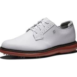 Sale Men's Traditions Blucher Waterproof Golf Shoes Men's Waterproof Golf Shoes|Men's Spiked Golf Shoes