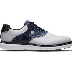 New Men's Traditions Waterproof Spiked Golf Shoes Men's Waterproof Golf Shoes|Men's Spiked Golf Shoes